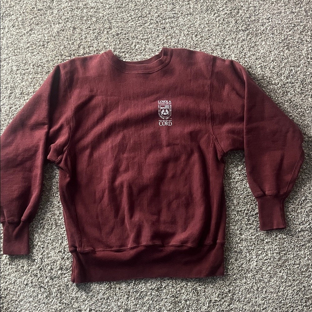 Vintage Champion Loyola University of Chicago Crewneck